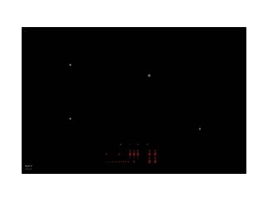 Novy | Hob | 1726 Power | Induction | Number of burners / cooking zones 4 | Slider touch | Timer | Black