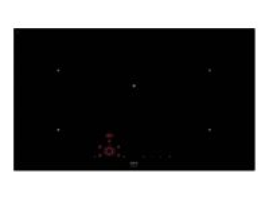 Novy | Hob | 1758 Comfort | Induction | Number of burners / cooking zones 5 | Slider touch | Timer | Black