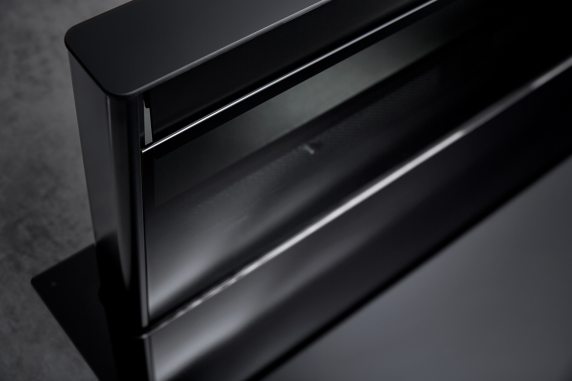 Novy | Hob + Hood | Panorama Power 1831 | Induction hob with built-in hood | 81.8 cm | Number of burners / cooking zones 3 | Black | Touch