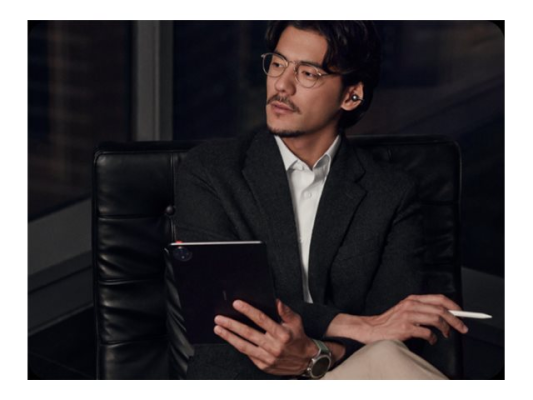 Huawei | FreeClip | Built-in microphone | Bluetooth | Black