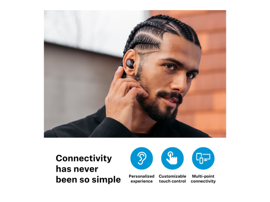 Sennheiser | Earphones | Momentum True Wireless 4 | Bluetooth | In-Ear | Noise canceling | Wireless | Black / Graphite