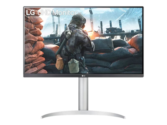 LG | Monitor | 27UP650P-W | 27 " | IPS | 16:9 | 60 Hz | 5 ms | 3840 x 2160 pixels | 400 cd / m² | HDMI ports quantity 2
