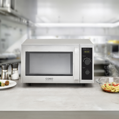 Caso Ceramic Microwave | CM 1000 | Free standing | 1000 W | Stainless Steel / Black
