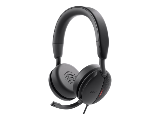 Dell | Pro Wired On-Ear Headset | WH5024 | Built-in microphone | USB Type-A | ANC | Black
