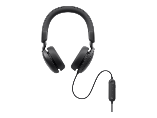 Dell | Pro Wired On-Ear Headset | WH5024 | Built-in microphone | USB Type-A | ANC | Black