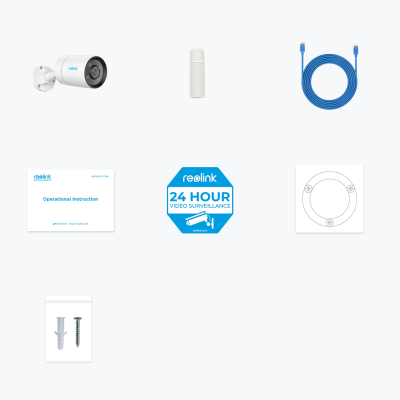 Reolink | 2K True Color Night Vision PoE Camera | ColorX Series P320X | Bullet | 4 MP | 4mm / F1.0 | IP67 | H.264 | Micro SD, Max. 256GB