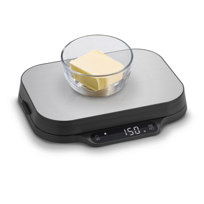 Caso Kitchen and Precision scales | KitchenDuo | Display type LED | Black / Stainless steel