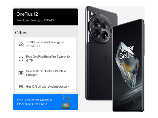 OnePlus | 12 | Silky Black | 6.82 " | LTPO AMOLED | 1440 x 3168 pixels | Qualcomm SM8650-AB | Snapdragon 8 Gen 3 (4 nm) | Internal RAM 12 GB | 256 GB | Dual SIM | Nano-SIM | 4G | 5G | Main camera resolution 50+64+48 MP | Seco