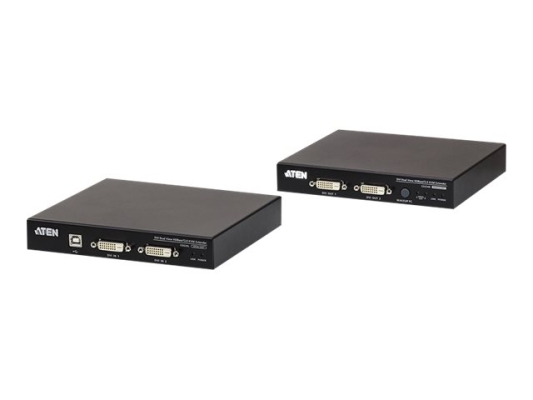 Aten USB DVI Dual View HDBaseT 2.0 KVM Extender | CE624 | 1920 x 1200 at 100m