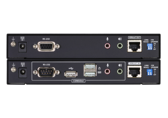 Aten USB DVI Dual View HDBaseT 2.0 KVM Extender | CE624 | 1920 x 1200 at 100m