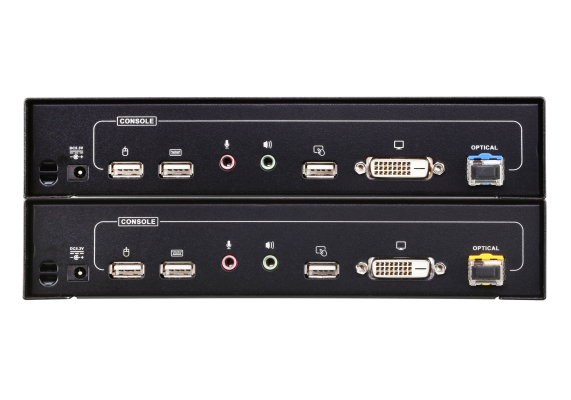 Aten USB DVI Optical KVM Extender | CE680 | 1920 x 1200 at 600m