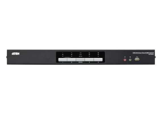 Aten 4-Port USB DVI Dual Link Dual Display / Audio KVMP Switch | CS1644A