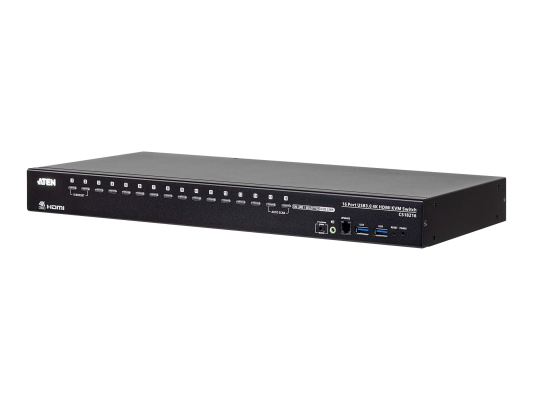 Aten 16-Port USB 3.0 4K HDMI KVM Switch | CS18216