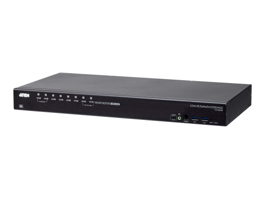 Aten 8-Port USB 3.0 4K DisplayPort KVM Switch | CS19208
