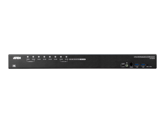 Aten 8-Port USB 3.0 4K DisplayPort KVM Switch | CS19208