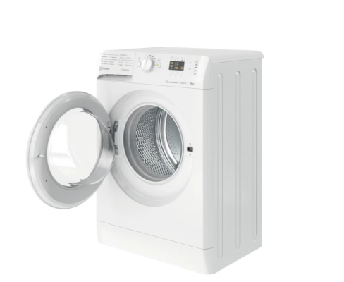 INDESIT | Washing Machine | MTWSA 61294 W EE | Energy efficiency class C | Front loading | Washing capacity 6 kg | 1200 RPM | Depth 42.5 cm | Width 59.5 cm | Display | LED | White