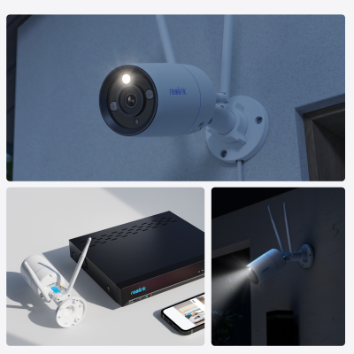 Reolink | 4K WiFi 6 Surveillance Camera | W330 | Bullet | 8 MP | 4mm / F1.6 | IP67 | H.265 | Micro SD, Max. 512 GB
