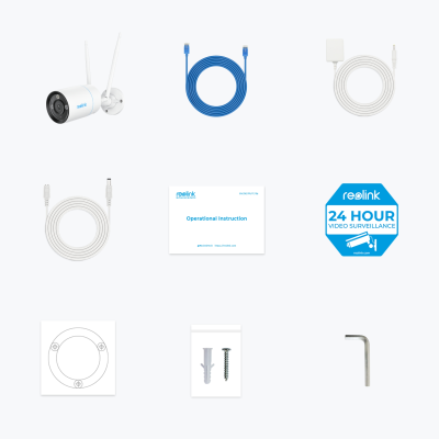 Reolink | 4K WiFi 6 Surveillance Camera | W330 | Bullet | 8 MP | 4mm / F1.6 | IP67 | H.265 | Micro SD, Max. 512 GB