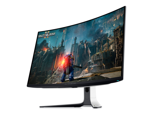 Dell | Curved Screen Gaming Monitor | AW3225QF | 31.6 " | OLED | 4K UHD | 16:9 | 240 Hz | 0.03 ms | 3840 x 2160 pixels | 1000 cd / m² | Power connector, Security-lock slot, Joystick, USB-A, USB-B, USB-C, HDMI, DispalyPort | HDMI po