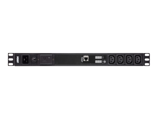 Aten | Basic Metered 1U PDU with Surge Protection (16A, 18 Outlet IEC 320 C13) | PE1218SG