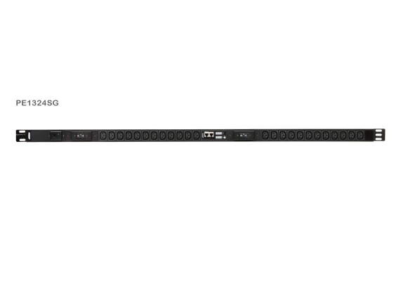 Aten | Basic Metered 0U PDU with Surge Protection (32A, 24 Outlet IEC 320 C13) | PE1324SG