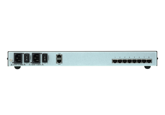 Aten 8-Port Serial Console Server with Dual Power / LAN | SN0108CO