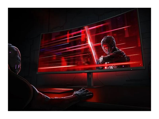 Xiaomi | G34WQi | 34 " | WQHD | 21:9 | 180 Hz | 1 ms | 3440 x 1440 pixels | 350 cd / m² | HDMI ports quantity 2 | Black | Warranty 24 month(s)