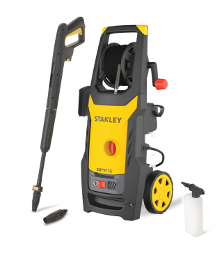 STANLEY SXPW16E High Pressure Washer (1600 W, 125 bar, 420 l / h) | Stanley Pressure Washer | 1600 W | 125 bar | 420 l / h