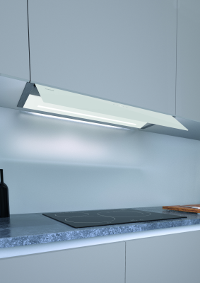 CATA | Hood | RENOVA PURE AIR MNV90 GWH | Canopy | Width 90 cm | Mechanical control | LED | Stainless steel