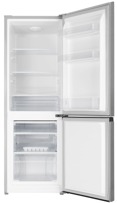 Gorenje | Refrigerator | RK14EPS4 | Energy efficiency class E | Free standing | Combi | Height 143 cm | Fridge net capacity 122 L | Freezer net capacity 53 L | 39 dB | Silver