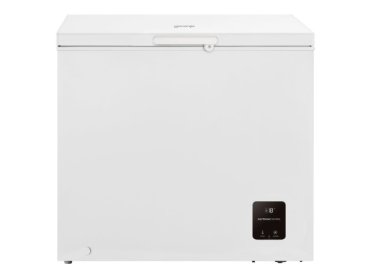 Gorenje | Freezer | FH19EAW | Energy efficiency class E | Chest | Free standing | Height 85.3 cm | Total net capacity 191 L | Display | White