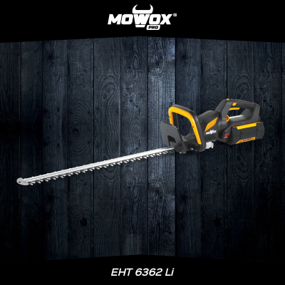 MoWox | 62V Excel Series Hand Held Battery Hedge Trimmer With Rotating Handle (Without Battery and Charger) | EHT 6362 Li | Cordless