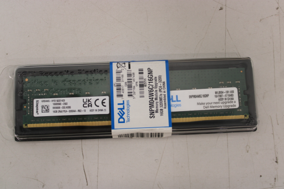 SALE OUT. Dell | 16 GB | DDR4 | 3200 MHz | PC / server | Registered Yes | ECC Yes | DAMAGED SEAL