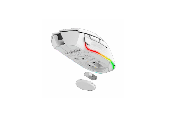 Razer | Basilisk V3 Pro | Gaming Mouse | Wireless | Bluetooth | White | Yes