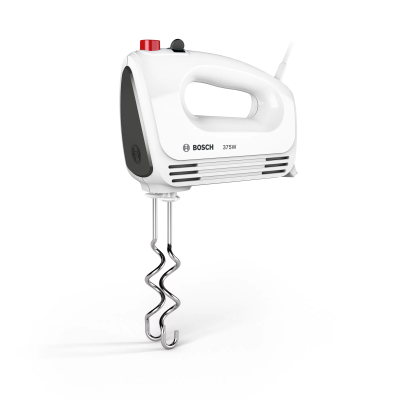 Bosch | Hand Mixer | MFQ22100 CleverMixx | Hand Mixer | 375 W | Number of speeds 4 | Turbo mode | White / Dark Grey