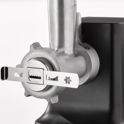 Caso | Meat Grinder | FW 2000 | Black | 2000 W | Number of speeds 2 | Throughput (kg / min) 2.5 | 3 perforated discs, Shortbread attachment with 4 moulds, Sausage filler, Stuffer, Drip tray