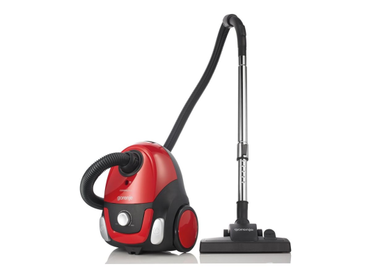 Gorenje | Vacuum cleaner | VCEB11CXRII | Bagged | Power 800 W | Dust capacity 2 L | Red