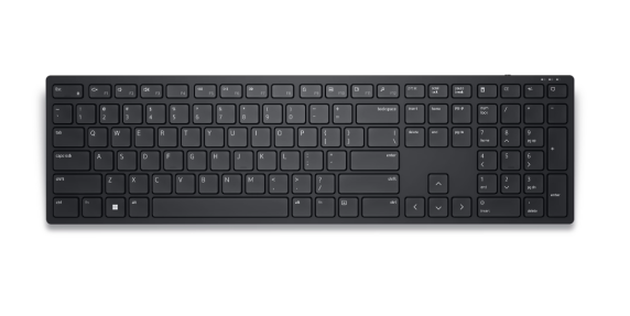 Dell | Keyboard | KB500 | Keyboard | Wireless | Russian | Black