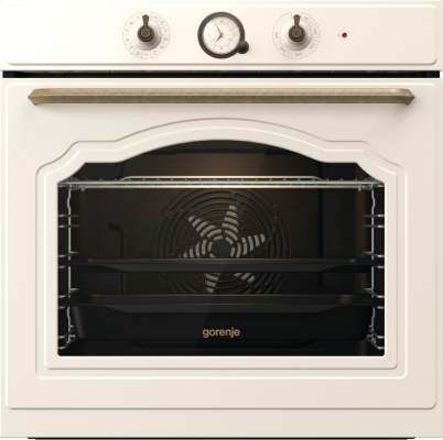 Gorenje | Oven | BOS67371CLI | 77 L | Multifunctional | EcoClean | Mechanical control | Steam function | Height 59.5 cm | Width 59.5 cm | Beige