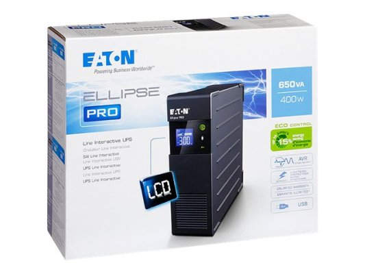 Eaton | Ellipse PRO 1600 IEC | ELP1600IEC | 1600 VA | 1000 W