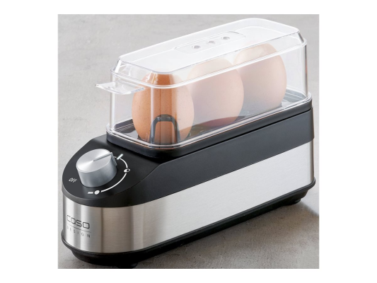 Caso | Egg Cooker | E3 | Black / Stainless Steel | 210 W