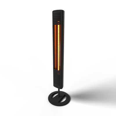 Mill | Outdoor Heater | OH2000ULGPFLOOR | Patio heater | 2000 W | Black | IP65