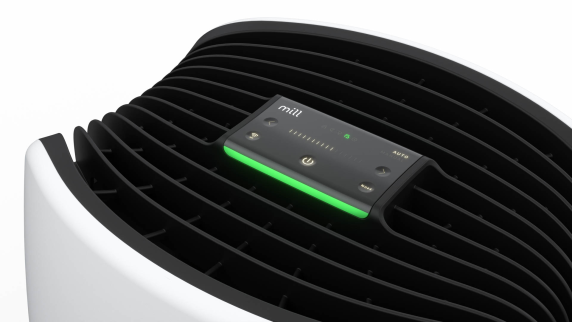 Mill | Silent Pro Air Purifier | APSILENT | Suitable for rooms up to 115 m² | 68.3 m³ | White / Black