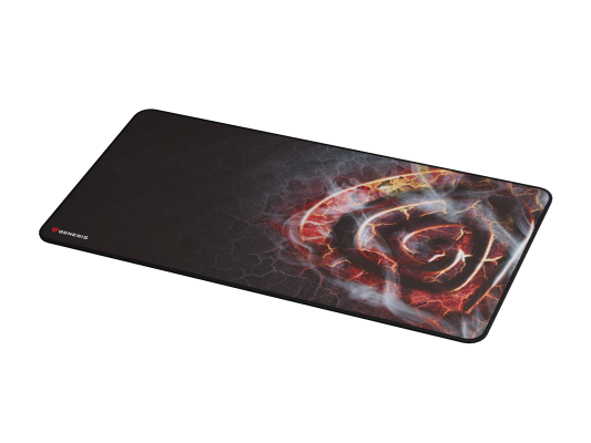 Genesis | Mouse Pad | Fabric, Rubber | Carbon 500 MAXI LAVA G2 Edition | Multicolor