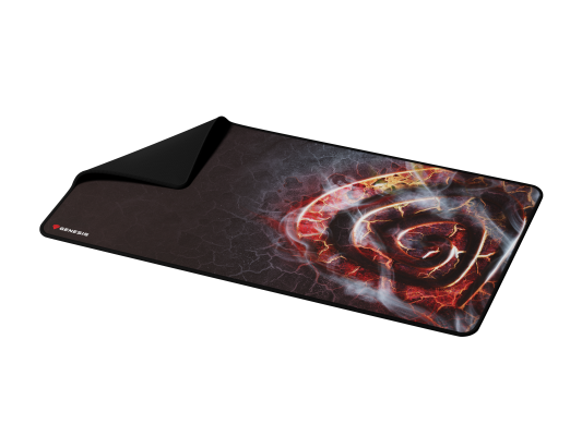 Genesis | Mouse Pad | Fabric, Rubber | Carbon 500 MAXI LAVA G2 Edition | Multicolor