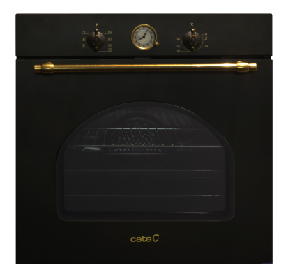 CATA | Oven | MRA 7108 BK | 60 L | Multifunctional | Manual | Knobs | Height 59.5 cm | Width 59.5 cm | Black Glass