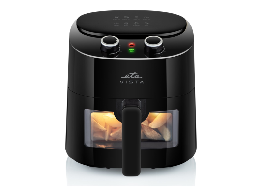 ETA | Hot air fryer | ETA016890000 Vista | Power 1300 W | Capacity 4.3 L | Hot air technology | Black