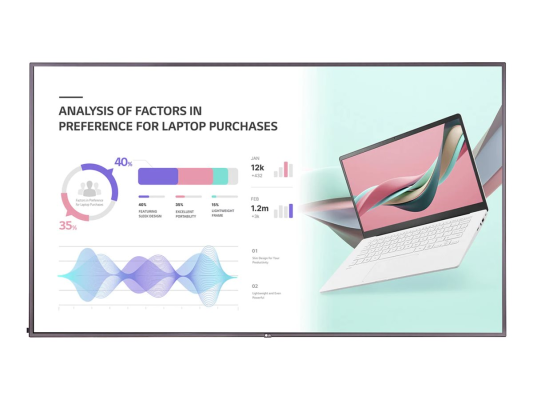 LG | 98UH5J-H.AEU | 98 " | Landscape / Portrait | 24 / 7 | WebOS | 500 cd / m² | 8 ms | 178 ° | 178 °