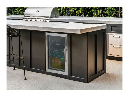Caso | Barbecue Cooler | S-L | Energy efficiency class A | Free standing | Stainless steel