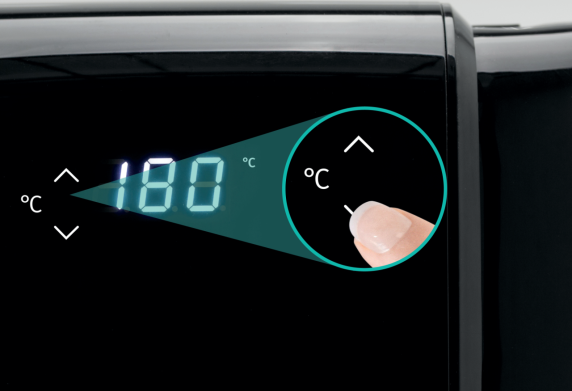 Gorenje | Fryer | AF1700DB | Power 1700 W | Capacity 5 L | Black / Stainless steel